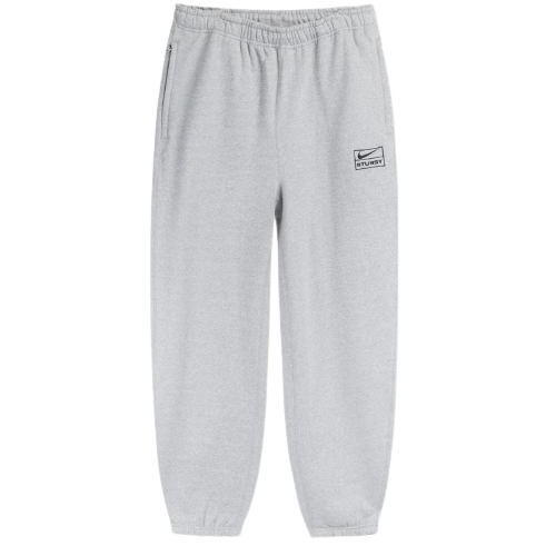 Nike X Stussy Grey Fleece Sweatpants