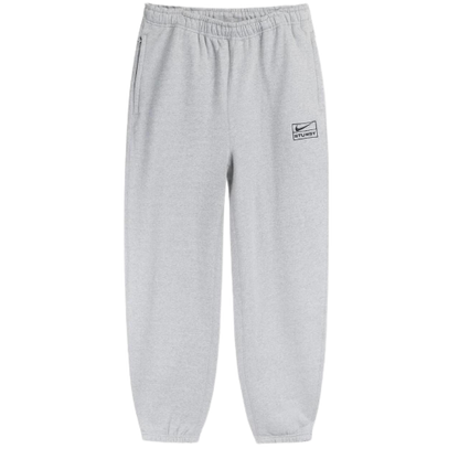 Nike X Stussy Grey Fleece Sweatpants