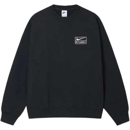 Nike X Stussy Black Crewneck Sweatshirt