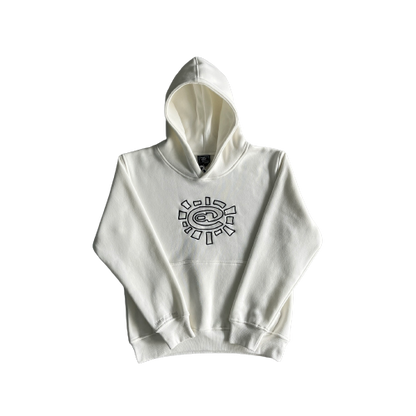 ADWYSD Logo White Hoodie