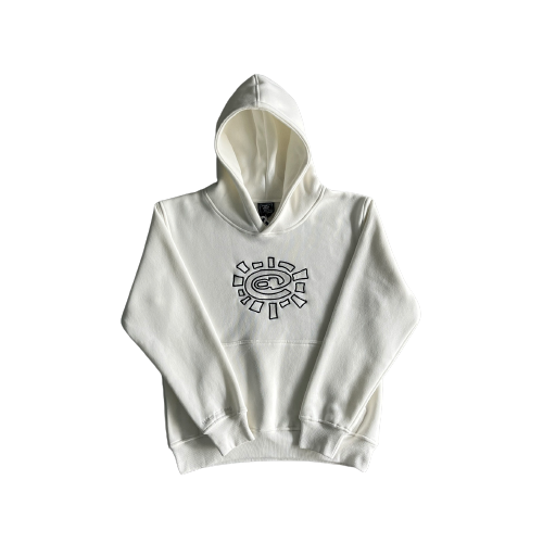 ADWYSD Logo White Hoodie