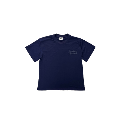 Broken Planet Market Basics Navy T-Shirt