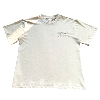 Broken Planet Market Basics Bone White T-Shirt