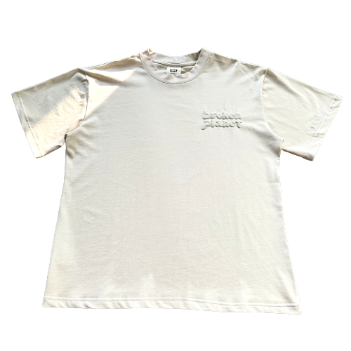 Broken Planet Market Basics Bone White T-Shirt