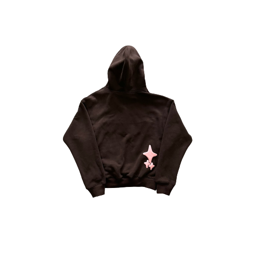 Broken Planet Market Broken Hearts Brown Hoodie