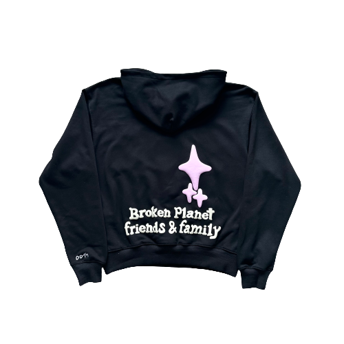 Broken Planet Market Astral Energy Hoodie Black