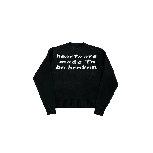 Broken Planet Market Broken Hearts Knitted Sweater