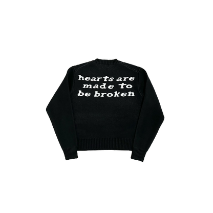 Broken Planet Market Broken Hearts Knitted Sweater