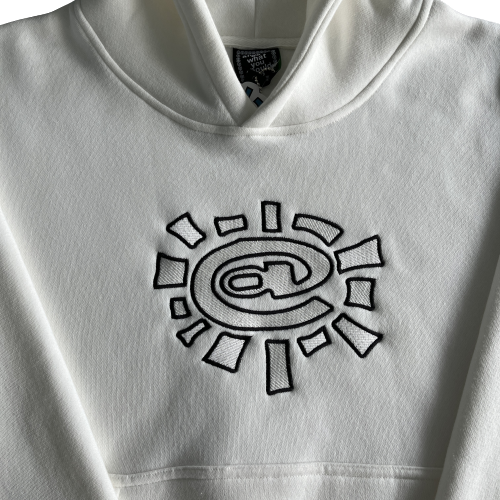 ADWYSD Logo White Hoodie