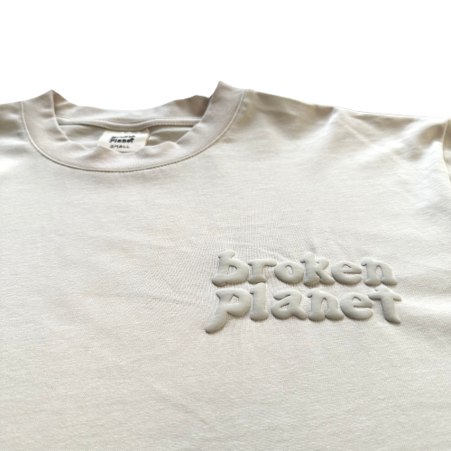 Broken Planet Market Basics Bone White T-Shirt