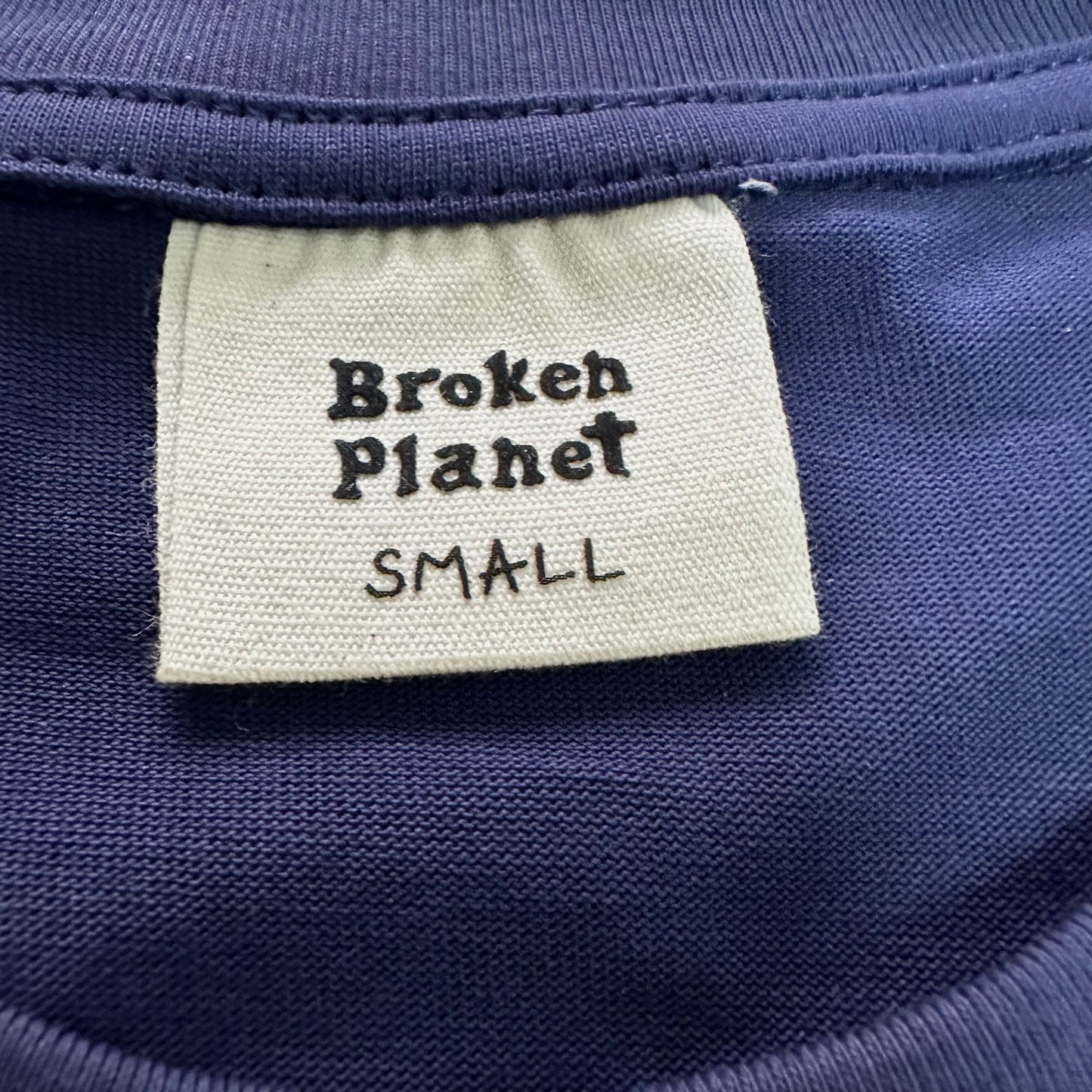 Broken Planet Market Basics Navy T-Shirt