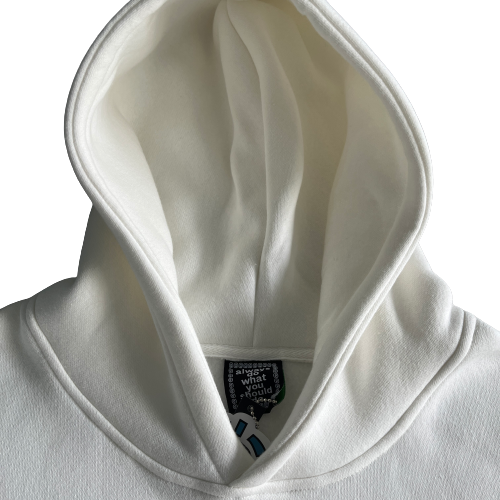 ADWYSD Logo White Hoodie