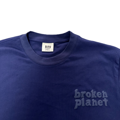 Broken Planet Market Basics Navy T-Shirt