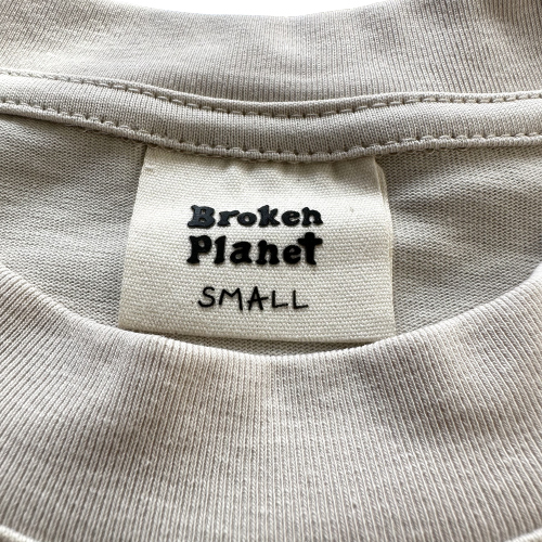 Broken Planet Market Basics Bone White T-Shirt