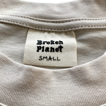 Broken Planet Market Basics Bone White T-Shirt