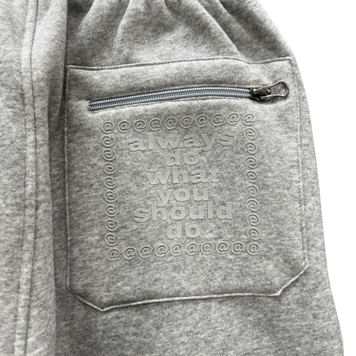 ADWYSD Rel@xed Grey Joggers