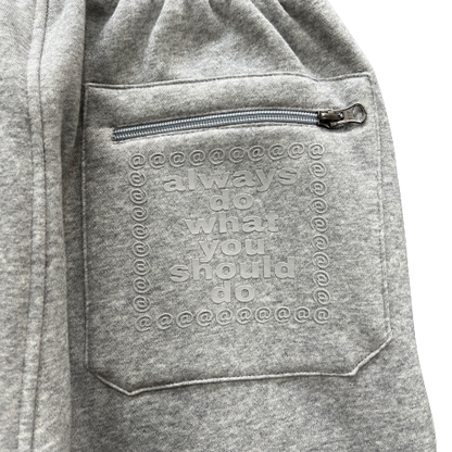 ADWYSD Rel@xed Grey Joggers