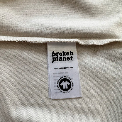 Broken Planet Market Basics Bone White T-Shirt