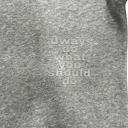 ADWYSD Logo Grey Hoodie