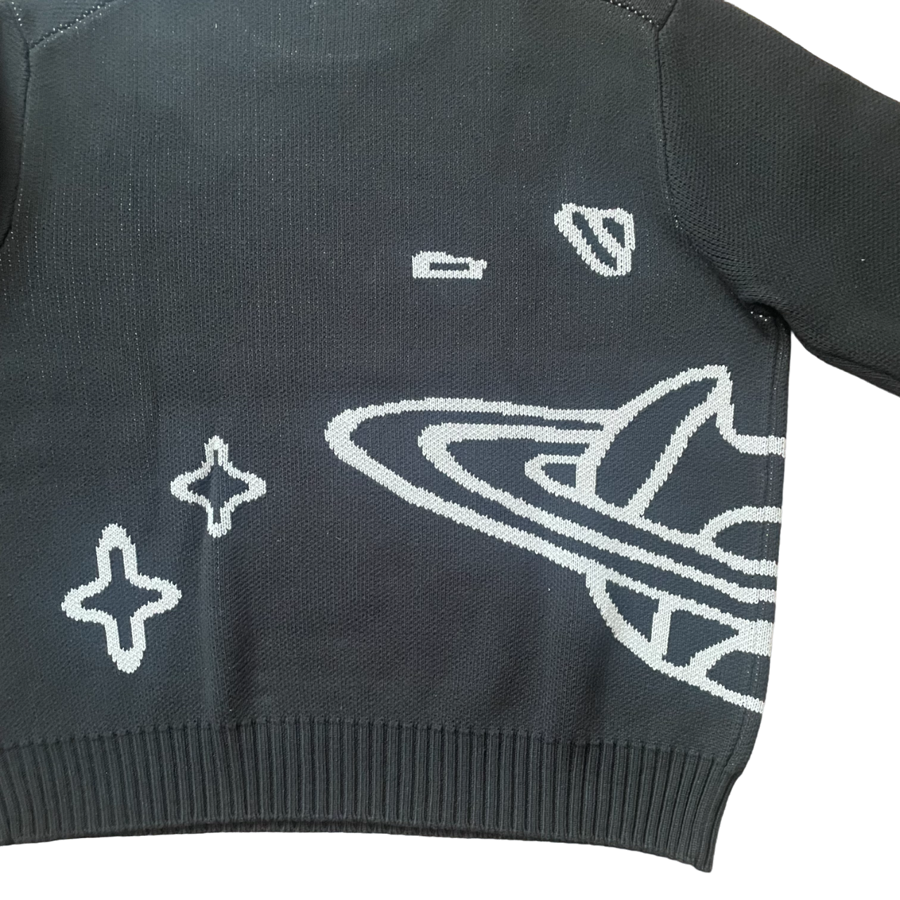 Broken Planet Market Knitted Sweater Black