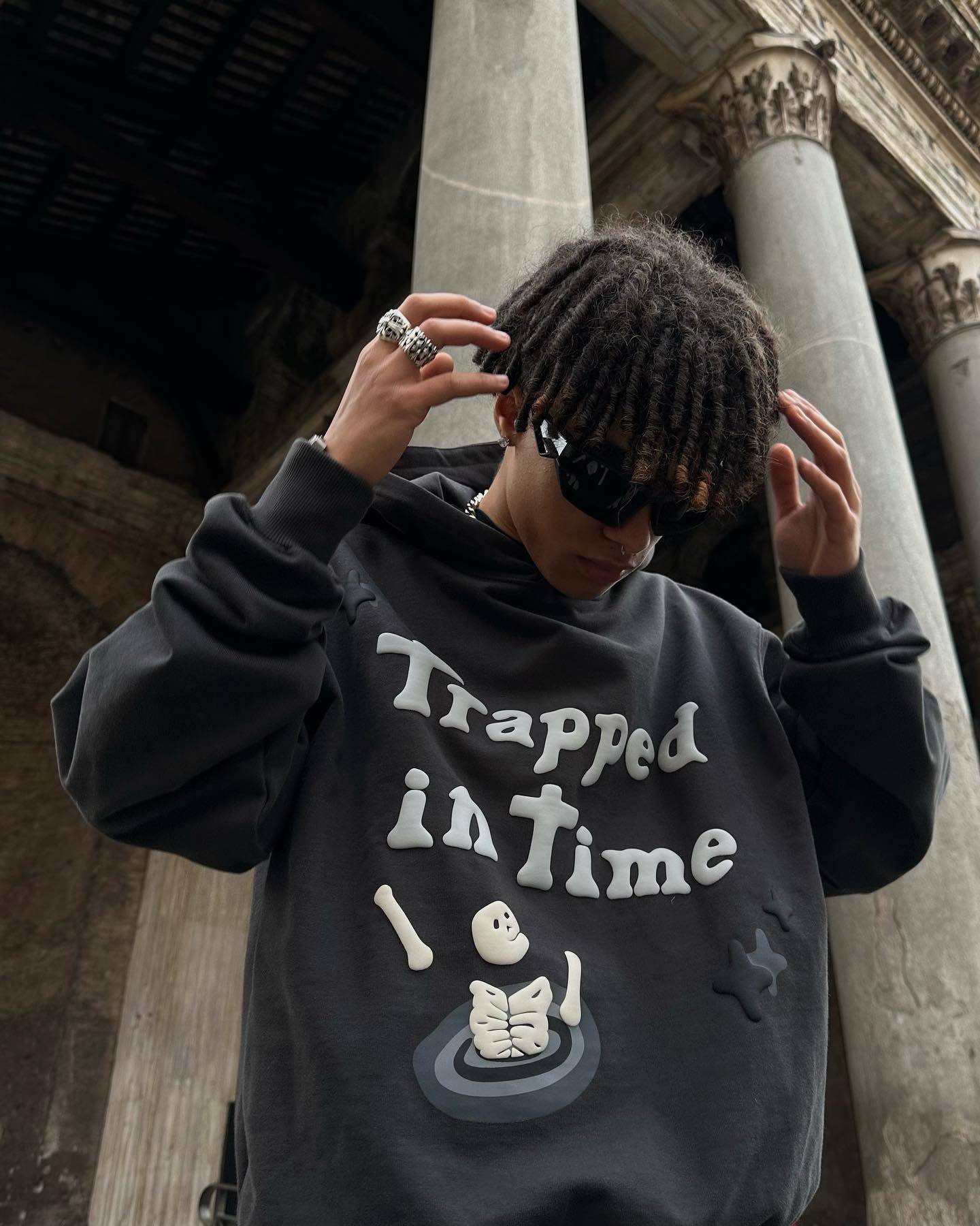 Broken Planet Market Trapped in Time Hoodie