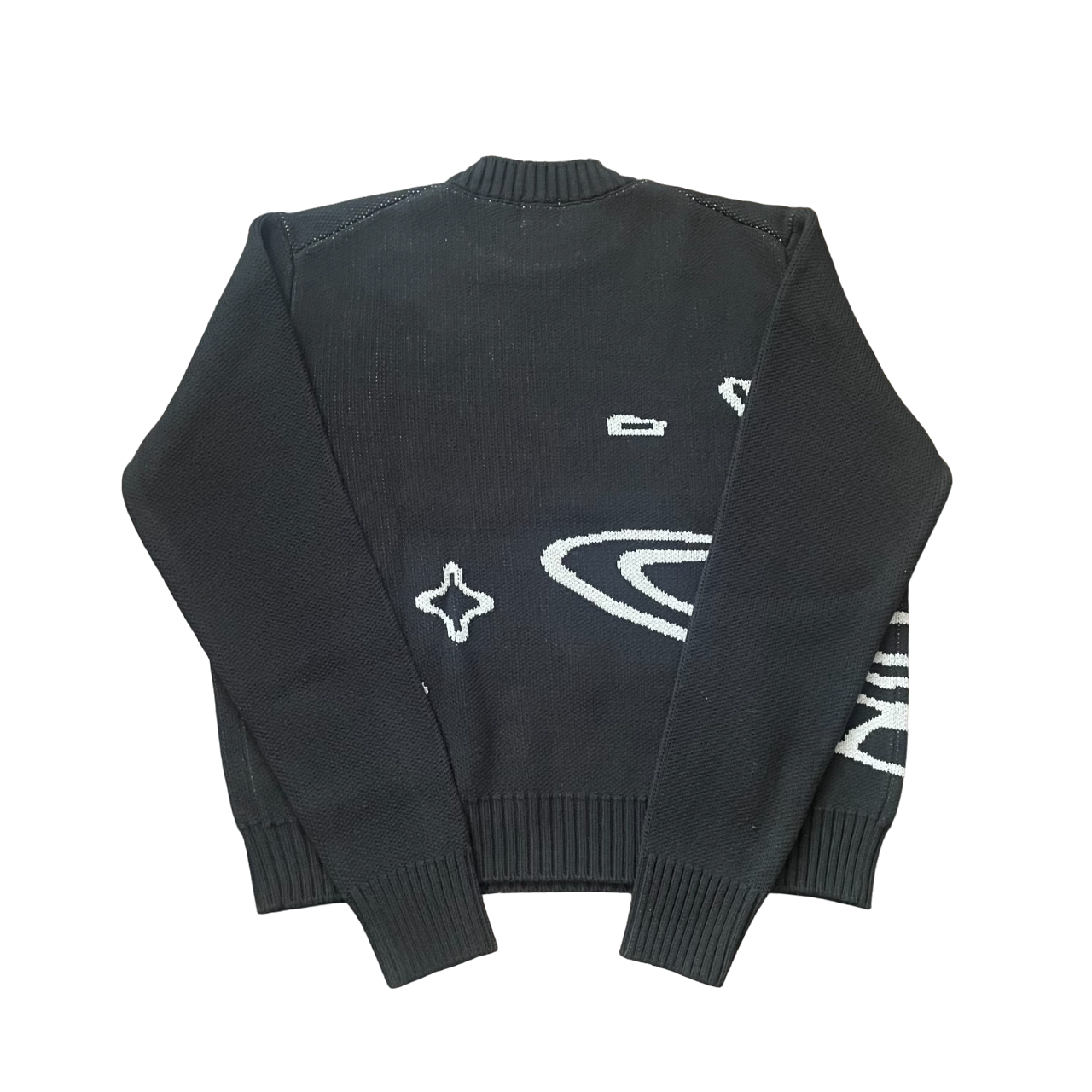 Broken Planet Market Knitted Sweater Black