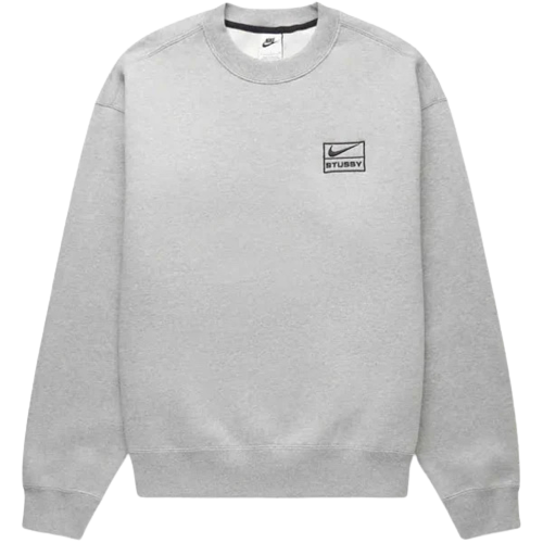 Nike X Stussy Grey Crewneck Sweatshirt